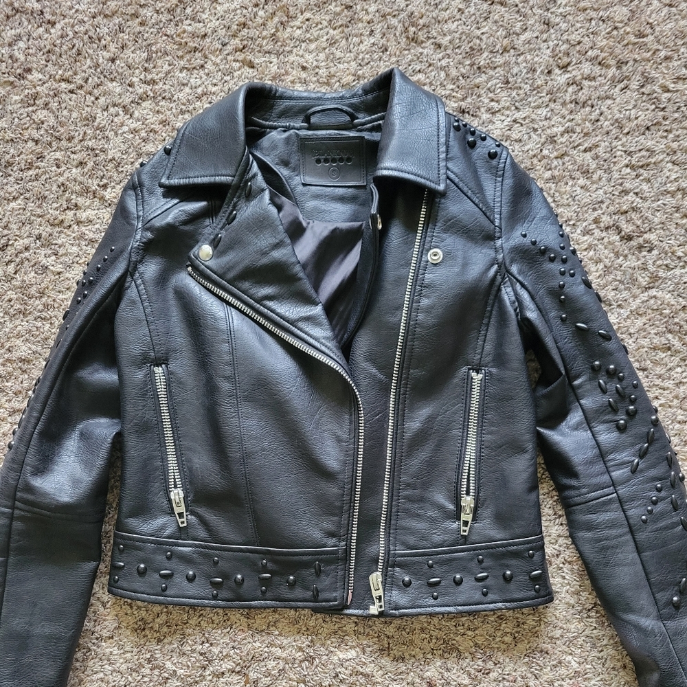 Blank nyc leather jacket